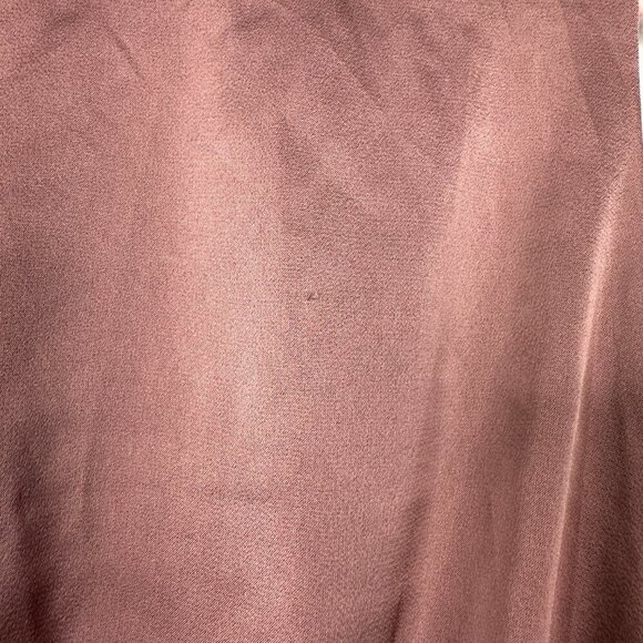 NWT Mac Duggal Rhinestone Neckline Draped Mini Dress Mauve 10 #9841 - Picture 6 of 13